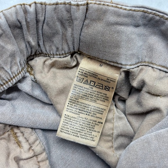 OLD NAVY Womens Size Medium Everyday Khaki Utility Shorts‎ Elastic Waist - Picture 5 of 6